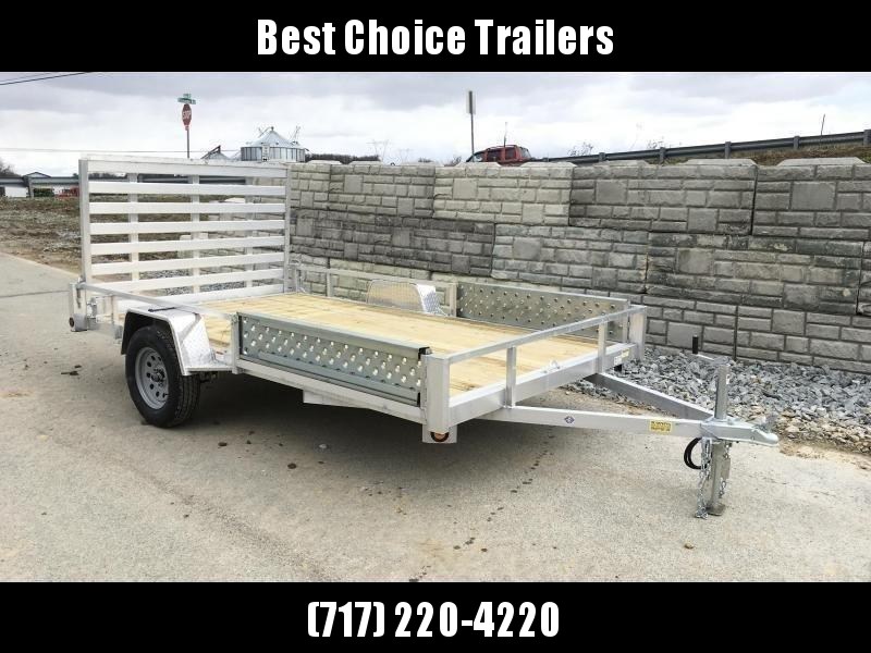 2021 QSA 7x14' Aluminum ATV Utility Landscape Trailer 2990# GVW * ATV RAMPS * STANDARD MODEL * TUBE FRAME AND TONGUE * SPARE MOUNT * TIE DOWNS * 4' FOLD IN GATE * LED'S * FENDER GUSSETS * 3500# AXLE * 15" TIRES * TUBE TOP RAIL 2021 QSA 7x14' Aluminum ATV Utility Landscape Trailer 2990# GVW * ATV RAMPS * STANDARD MODEL * TUBE FRAME AND TONGUE * SPARE MOUNT * TIE DOWNS * 4' FOLD IN GATE * LED'S * FENDER GUSSETS * 3500# AXLE * 15" TIRES * TUBE TOP RAIL