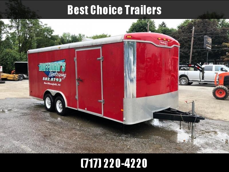 USED Haulmark 8.5x20' Enclosed Car Hauler Trailer 9990# GVW * TORSION * 5200# AXLES * TUBE FRAME & STUDS * PLYWOOD WALLS & FLOOR USED Haulmark 8.5x20' Enclosed Car Hauler Trailer 9990# GVW * TORSION * 5200# AXLES * TUBE FRAME & STUDS * PLYWOOD WALLS & FLOOR