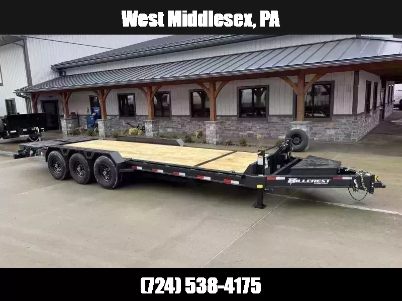 2025 Lamar 102x24' Equipment Trailer 21000# GVW * TRIPLE