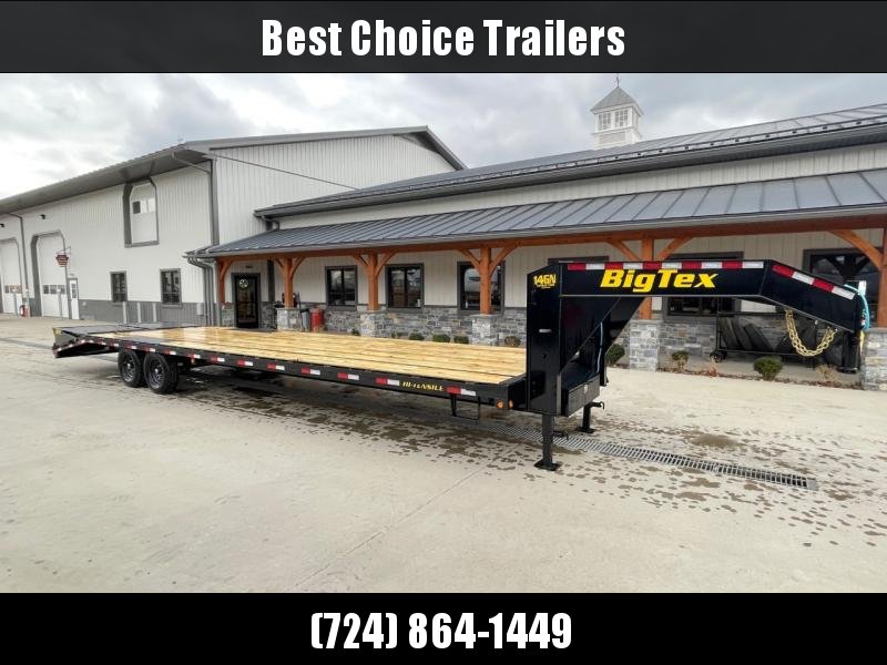 2023 Big Tex Trailers 14GN 102x27' HD Gooseneck Beavertail Deckover Trailer 15900# GVW * DEXTER AXLES * FULL WIDTH RAMPS * 12" PIERCED I-BEAM FRAME * DUAL JACKS * TOOLBOX 2023 Big Tex Trailers 14GN 102x27' HD Gooseneck Beavertail Deckover Trailer 15900# GVW * DEXTER AXLES * FULL WIDTH RAMPS * 12" PIERCED I-BEAM FRAME * DUAL JACKS * TOOLBOX