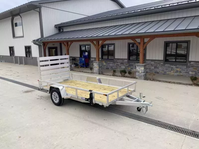 2025 Sure Trac 6x12' Aluminum Utility Landscape Trailer 2990# GVW * ALUMINUM WHEELS * TUBE TOP * TRIPLE TUBE TONGUE * SWIVEL JACK * STAKE POCKETS * EXTENDED 54" GATE