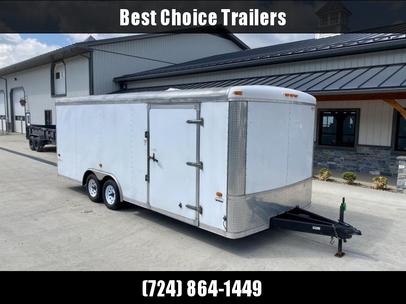 USED 2013 Haulin Trailers 8.5x20' Enclosed Car Hauler Trailer * ROUND NOSE * ROUND TOP * 48" DOOR * RAMP DOOR * TRIPLE TUBE TONGUE * STONEGARD * VINYL WALLS * VINYL FLOOR * ROOF VENT * WINCH PLATE USED 2013 Haulin Trailers 8.5x20' Enclosed Car Hauler Trailer * ROUND NOSE * ROUND TOP * 48" DOOR * RAMP DOOR * TRIPLE TUBE TONGUE * STONEGARD * VINYL WALLS * VINYL FLOOR * ROOF VENT * WINCH PLATE