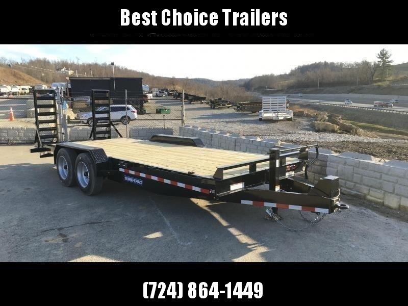 2021 Sure-Trac 7x20' Equipment Trailer 16000# GVW * 8000# AXLE UPGRADE * HD 4" CHANNEL STAND UP RAMPS W/ SPRING ASSIST * 17.5" 16-PLY RUBBER * 3 3/8" BRAKES * 8" TONGUE * HD COUPLER * 12K JACK * RUBRAIL/STAKE POCKETS/D-RINGS * SPARE MOUNT 2021 Sure-Trac 7x20' Equipment Trailer 16000# GVW * 8000# AXLE UPGRADE * HD 4" CHANNEL STAND UP RAMPS W/ SPRING ASSIST * 17.5" 16-PLY RUBBER * 3 3/8" BRAKES * 8" TONGUE * HD COUPLER * 12K JACK * RUBRAIL/STAKE POCKETS/D-RINGS * SPARE MOUNT