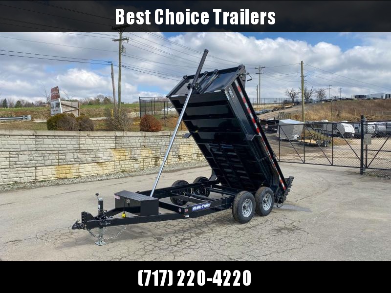 2021 Sure-Trac 6x12' Dump Trailer 9900# GVW * TELESCOPIC HOIST UPGRADE * ADJUSTABLE COUPLER * UNDERMOUNT RAMPS * COMBO GATE * 7K DROP LEG JACK * FRONT/REAR BULKHEAD * INTEGRATED KEYWAY * SPARE MOUNT * HD FENDERS * 4" TUBE BEDFRAME 2021 Sure-Trac 6x12' Dump Trailer 9900# GVW * TELESCOPIC HOIST UPGRADE * ADJUSTABLE COUPLER * UNDERMOUNT RAMPS * COMBO GATE * 7K DROP LEG JACK * FRONT/REAR BULKHEAD * INTEGRATED KEYWAY * SPARE MOUNT * HD FENDERS * 4" TUBE BEDFRAME