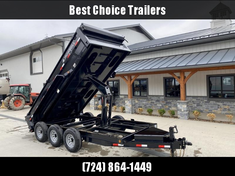 2022 Ironbull 7x16' Dump Trailer 21000# GVW * TARP KIT * I-BEAM FRAME * BED RUNNERS * 5x20 SCISSOR * INTGRATED KEYWAY/10GA WALLS * 1PC 7GA FLOOR 2022 Ironbull 7x16' Dump Trailer 21000# GVW * TARP KIT * I-BEAM FRAME * BED RUNNERS * 5x20 SCISSOR * INTGRATED KEYWAY/10GA WALLS * 1PC 7GA FLOOR