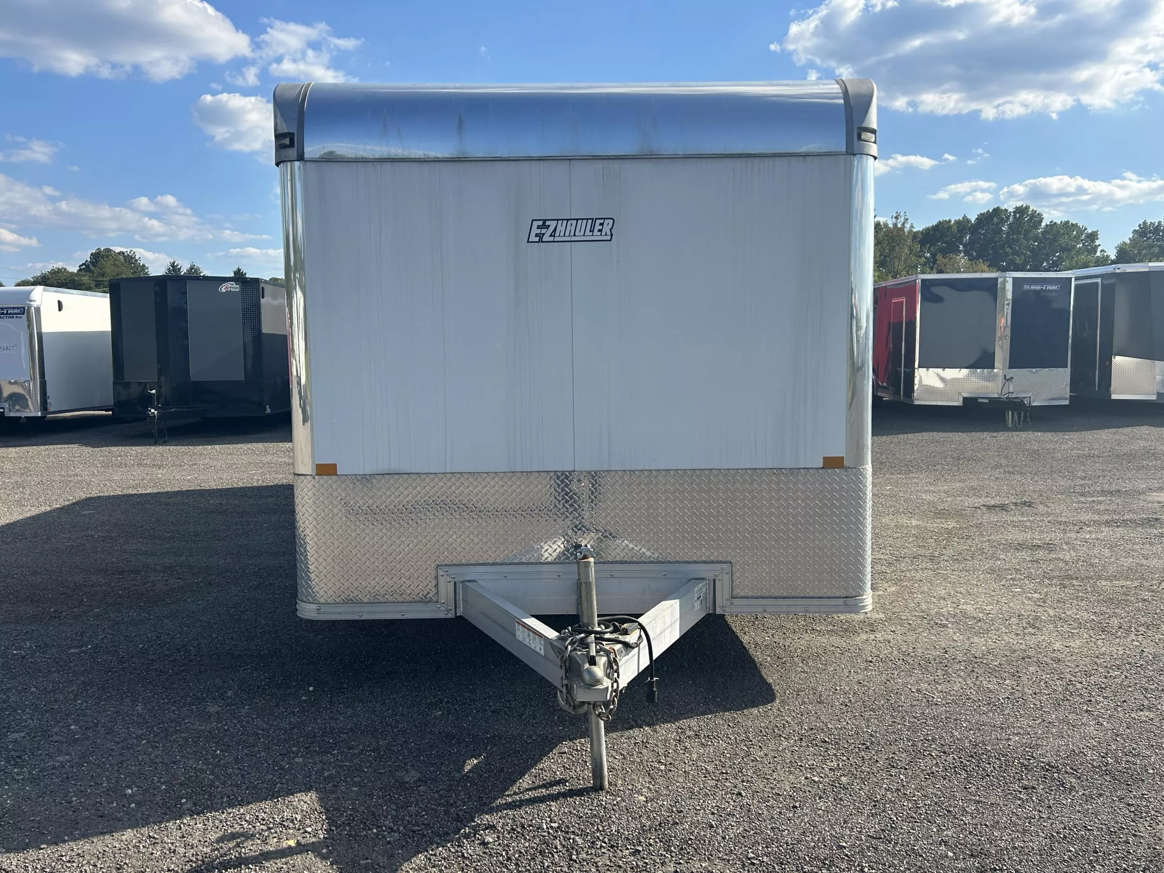 NEW E-Z Hauler 8.5x24 9990 GVW ENCLOSED CARGO TRAILER * WHITE