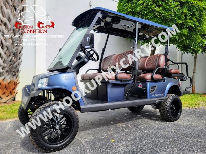 2023 ICON i40 Forest Green Golf Cart Electric Custom Golf Carts and