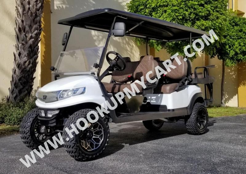 2018 Club Car Precedent Lifted 6 Passenger Golf Cart Gas/EFI 2018 Club Car Precedent Lifted 6 Passenger Golf Cart Gas/EFI