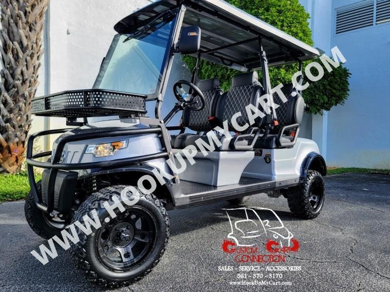 2023 Epic Carts by ICON E40FL Silver Golf Cart Electric