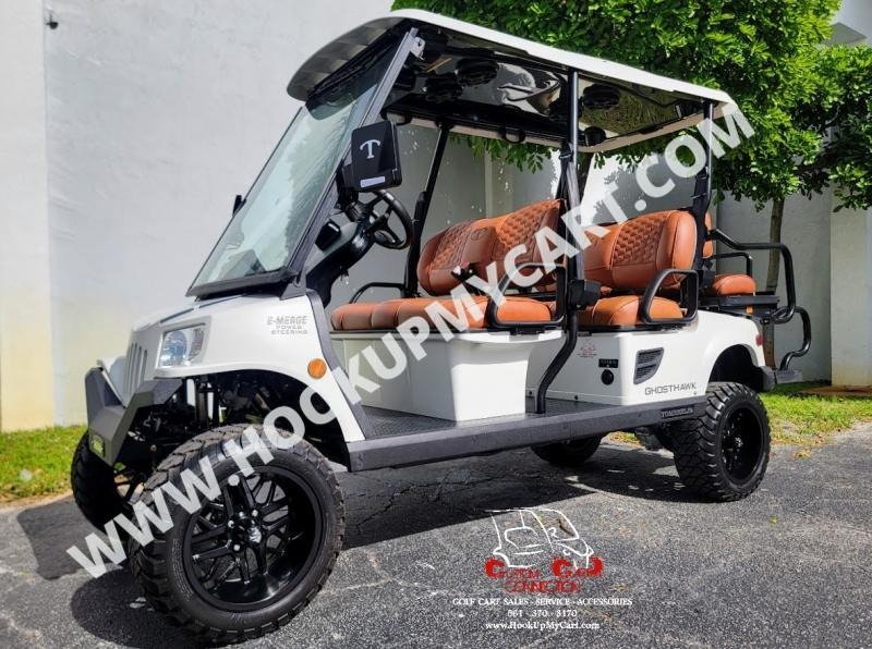 2023 ICON i40F Champagne 4 passenger Golf Cart Electric Vehicle