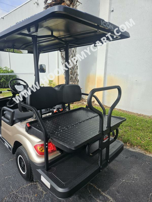 2024 ICON i40ECO Champagne 4 Passenger Golf Cart Golf Carts for Sale