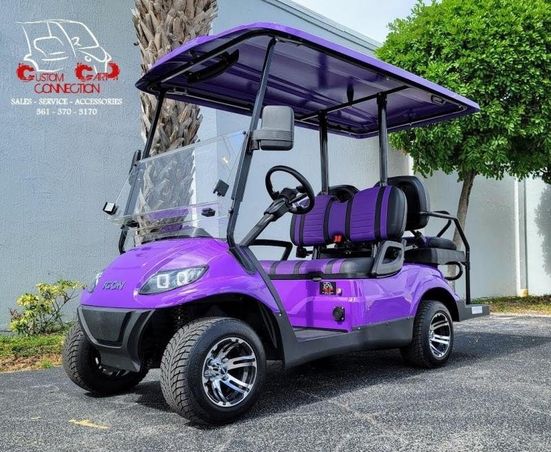 Icon Custom golf carts and golf cart custom builds in West Palm Beach