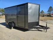 2026 Covered Wagon 7x12 Enclosed 3K Cargo Trailer
