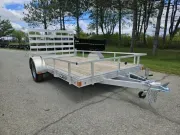 2026 Nitro 6.5 x 12 Single Axle Utility Trailers w/Rear Ramp & Spare Tire Mount