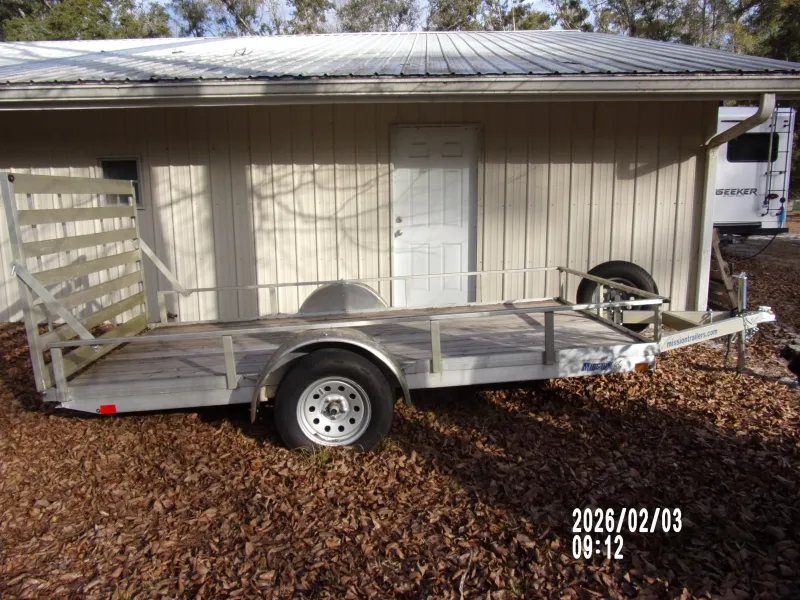 2023 ALCOM Mission 6x12 single axle trailer