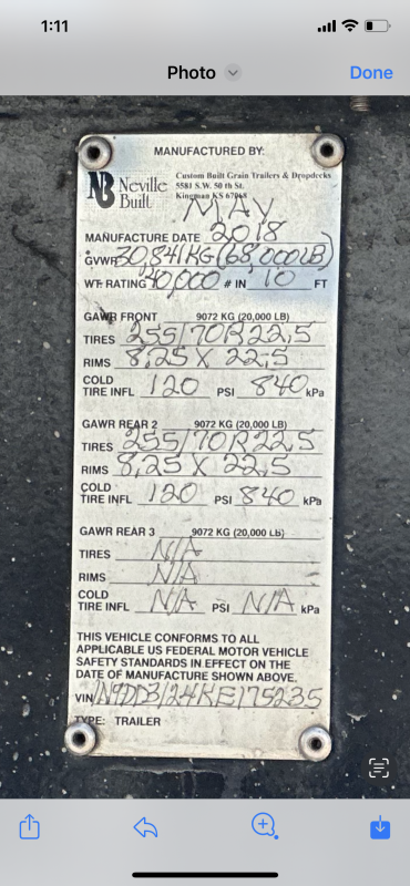 used Low Boy / Drop Deck Semi Trailers Neville  for sale, in Houston, TX Thumbnail 5