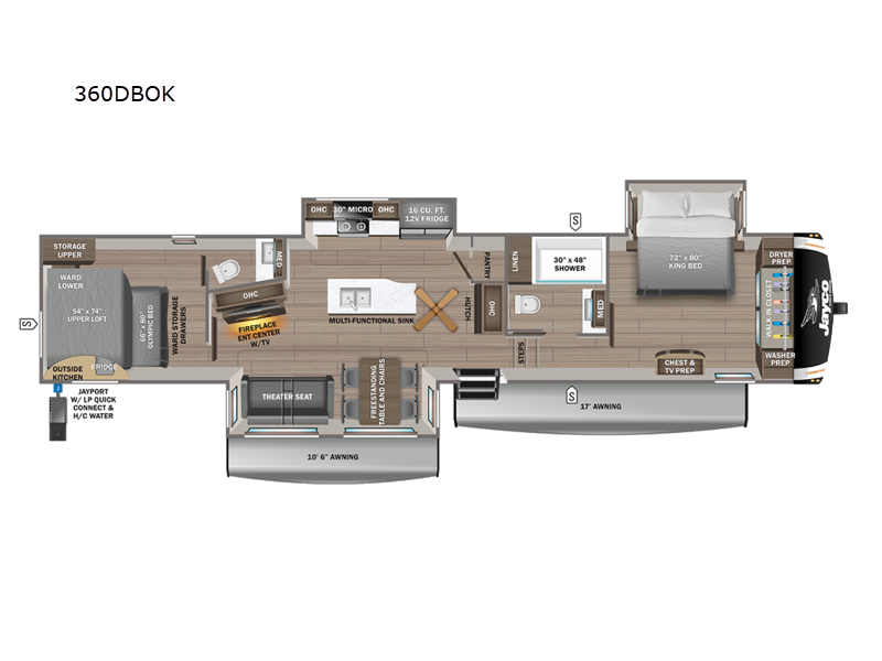 new Fifth Wheel Trailers Jayco Eagle for sale, in Rockport, TX Thumbnail 2