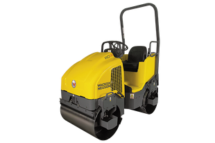 Wacker Neuson RD12 Tandem Vibratory Ride-On Roller NqCDz6