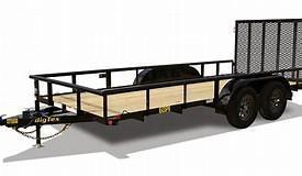 BIG TEX 70PI-20 Big-Tex Utility Trailer: 7x20 L4wK7k