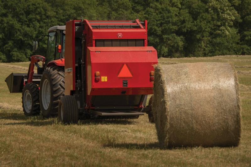 MASSEY FERGUSON 1745D ROUND BALER 3Losmen5vfqc