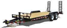 Big Tex 14ET-20 Equipment Trailer w/ Mega Ramps Big Tex 14ET-20 Equipment Trailer w/ Mega Ramps