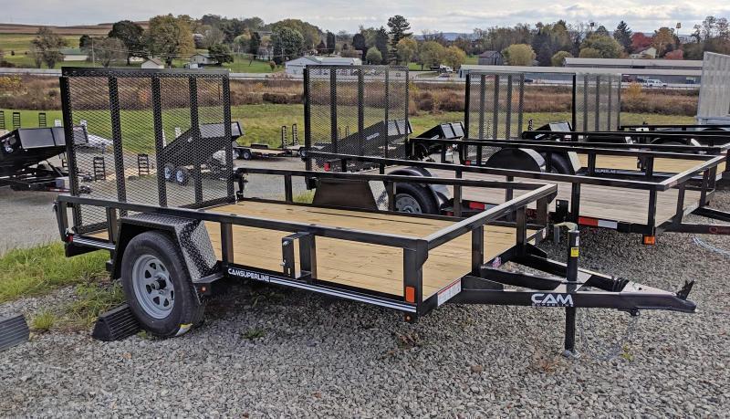 NEW 2023 CAM Superline 6x12 Utility Trailer w/ Tube Top & Spring Assist Gate NEW 2023 CAM Superline 6x12 Utility Trailer w/ Tube Top & Spring Assist Gate