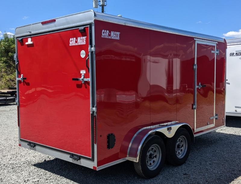 NEW 2022 Car Mate 7x14 HD Custom Cargo Trailer w/ Ramp Door (6" Add'l Hgt) NEW 2022 Car Mate 7x14 HD Custom Cargo Trailer w/ Ramp Door (6" Add'l Hgt)