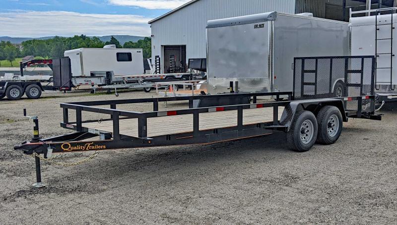 NEW 2023 Quality 7x16 General Duty Utility Trailer w/2' DOVE NEW 2023 Quality 7x16 General Duty Utility Trailer w/2' DOVE