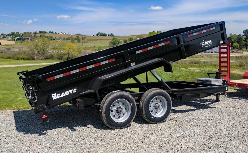 NEW 2022 CAM Superline 6'9" x 16' HD "Beast" Lo Pro Equipment Dump (8K Axles) NEW 2022 CAM Superline 6'9" x 16' HD "Beast" Lo Pro Equipment Dump (8K Axles)