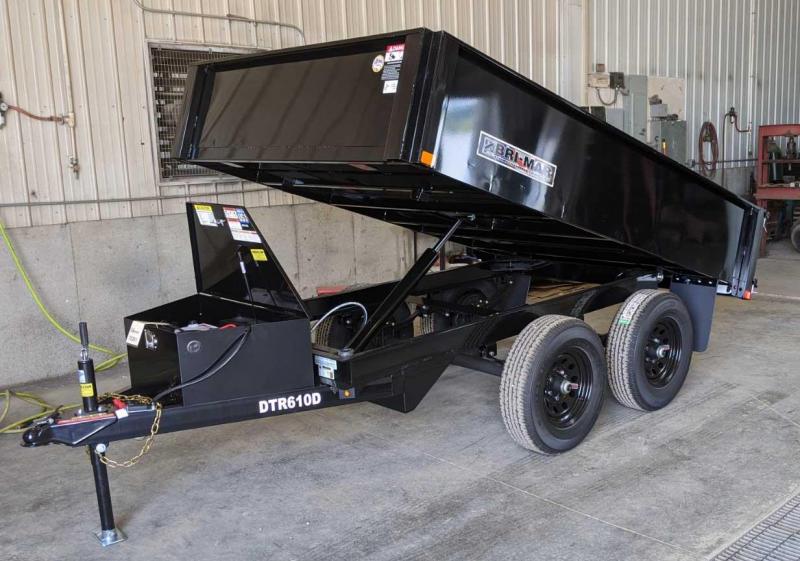 NEW 2021 Bri-Mar 6x10 Deckover Dump Trailer w/ One Piece Gate NEW 2021 Bri-Mar 6x10 Deckover Dump Trailer w/ One Piece Gate
