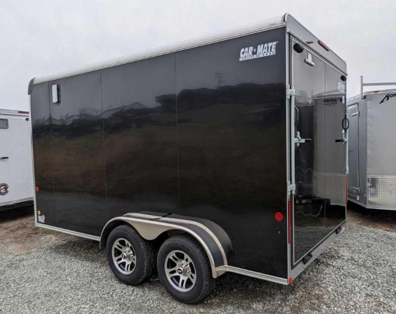 NEW 2022 Car Mate 7x12 HD Advantage VNose Cargo Trailer w/ Ramp Door (12" Add'l Height) Near Me