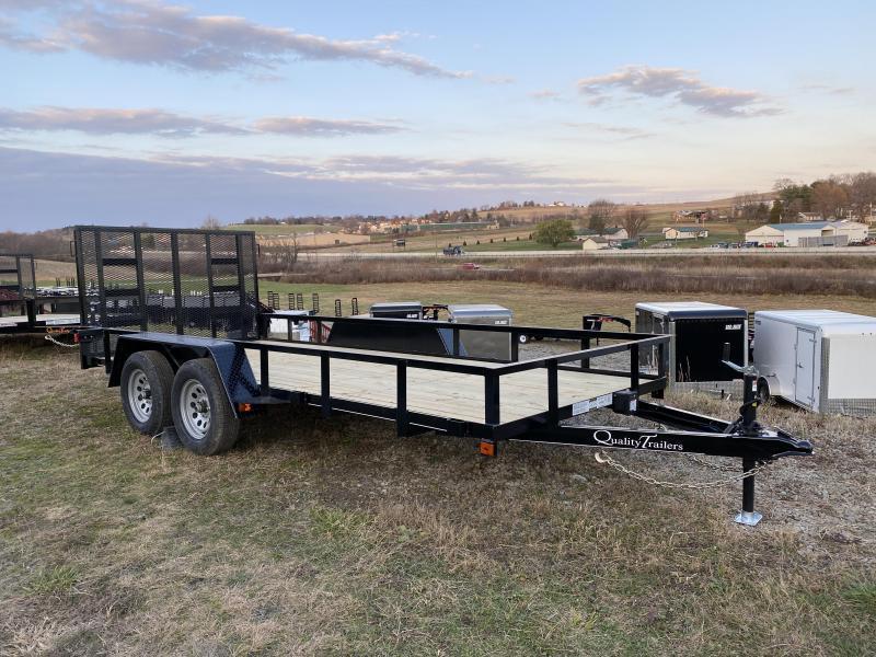 NEW 2023 Quality 6x16 Econo Utility Trailer w/ No Dove NEW 2023 Quality 6x16 Econo Utility Trailer w/ No Dove