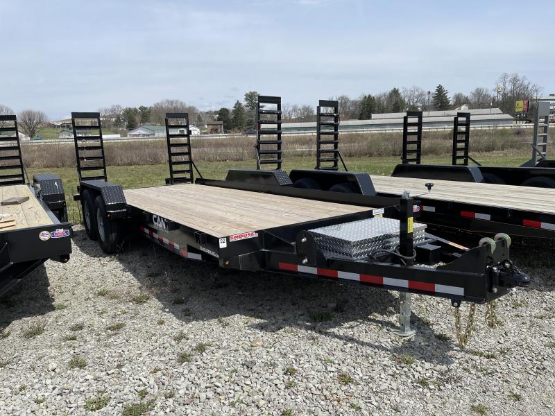NEW 2022 CAM 18' Angle Frame Equipment Hauler w/ 5' Ladder Ramps NEW 2022 CAM 18' Angle Frame Equipment Hauler w/ 5' Ladder Ramps