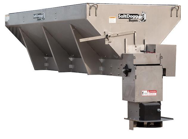 NEW SaltDogg 2.5 Cu. Yd. 10' Stainless Steel Hopper Salt Spreader (Only 1 left in Stock!) NEW SaltDogg 2.5 Cu. Yd. 10' Stainless Steel Hopper Salt Spreader (Only 1 left in Stock!)