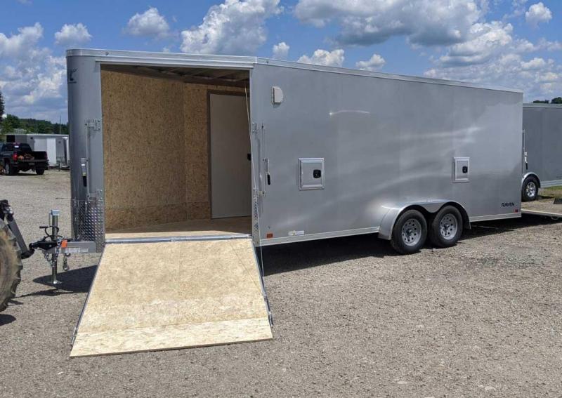 NEW 2020 ATC 7x18 Raven All Sport V-Nose Cargo Trailer w/ Ramp Rear Door & Ramp in V (84" Inside Height) NEW 2020 ATC 7x18 Raven All Sport V-Nose Cargo Trailer w/ Ramp Rear Door & Ramp in V (84" Inside Height)