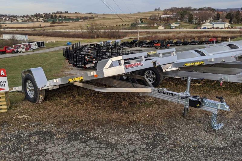 NEW 2023 Aluma 6'10" x 14' HD Single Axle Tilt Trailer NEW 2023 Aluma 6'10" x 14' HD Single Axle Tilt Trailer