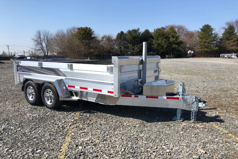 NEW 2023 EBY 6'10" x 16 HD ALL ALUMINUM Equipment Dump Trailer NEW 2023 EBY 6'10" x 16 HD ALL ALUMINUM Equipment Dump Trailer