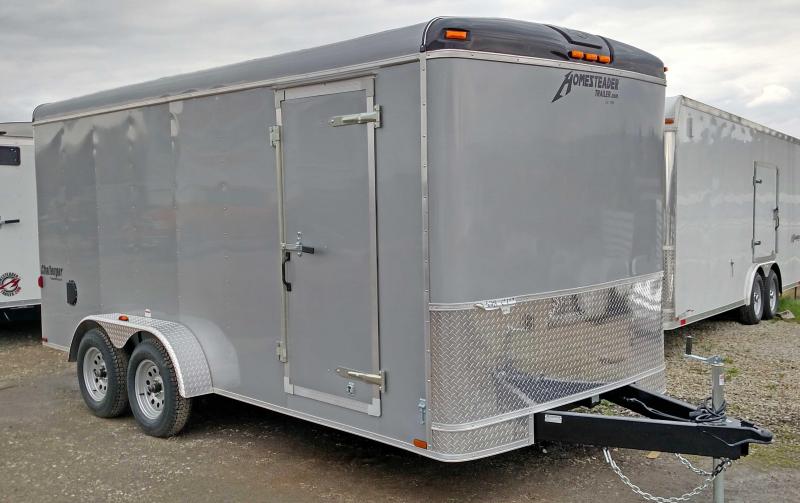 NEW 2021 Homesteader 7x16 Challenger Cargo Trailer w/ Rear Barn Doors NEW 2021 Homesteader 7x16 Challenger Cargo Trailer w/ Rear Barn Doors