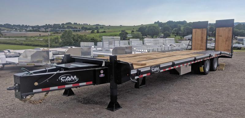NEW 2020 CAM SUPERLINE 24+7.5 (20 TON) HD Deckover Tagalong w/ Air Brakes, 40" x 80" Hydraulic Powered Ramps and 7.5' Double Break Beavertail NEW 2020 CAM SUPERLINE 24+7.5 (20 TON) HD Deckover Tagalong w/ Air Brakes, 40" x 80" Hydraulic Powered Ramps and 7.5' Double Break Beavertail