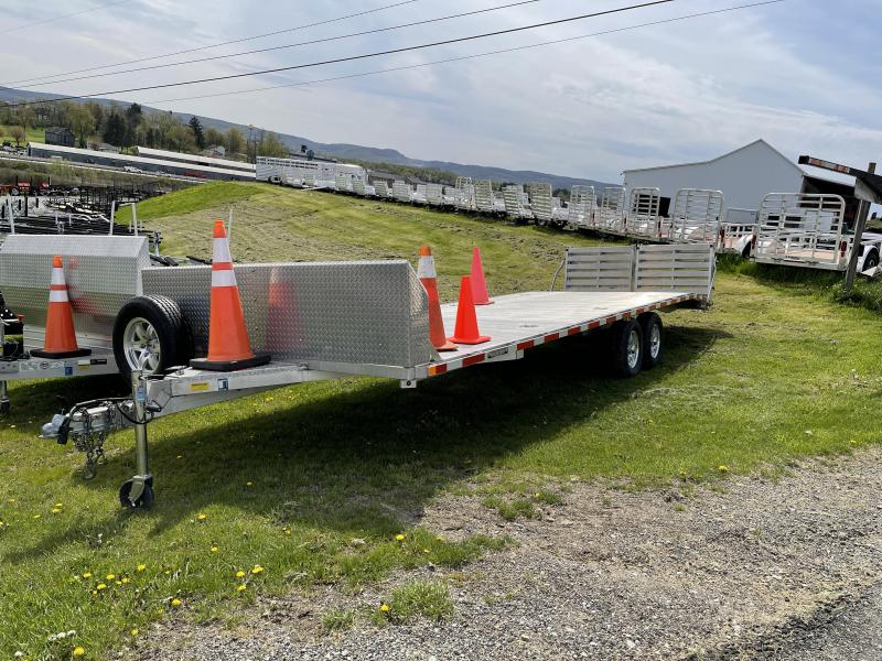 USED 2015 Aluma 26' HD Deckover All Purpose Trailer w/Rub Rail and Twin Bi-Fold Gates USED 2015 Aluma 26' HD Deckover All Purpose Trailer w/Rub Rail and Twin Bi-Fold Gates