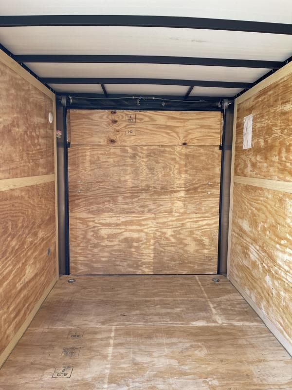 NEW 2023 Homesteader 7x12 Tandem Intrepid V-Nose Cargo Trailer w/ Ramp Door (12" Add'l Height) NEW 2023 Homesteader 7x12 Tandem Intrepid V-Nose Cargo Trailer w/ Ramp Door (12" Add'l Height)