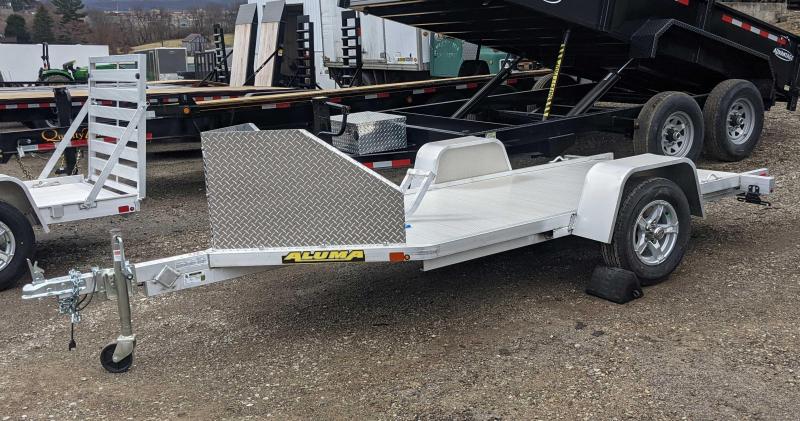 NEW 2022 Aluma 11' (1 Place) Motorcycle Trailer w/ Pull Out Ramp - JUST ARRIVED!!! NEW 2022 Aluma 11' (1 Place) Motorcycle Trailer w/ Pull Out Ramp - JUST ARRIVED!!!