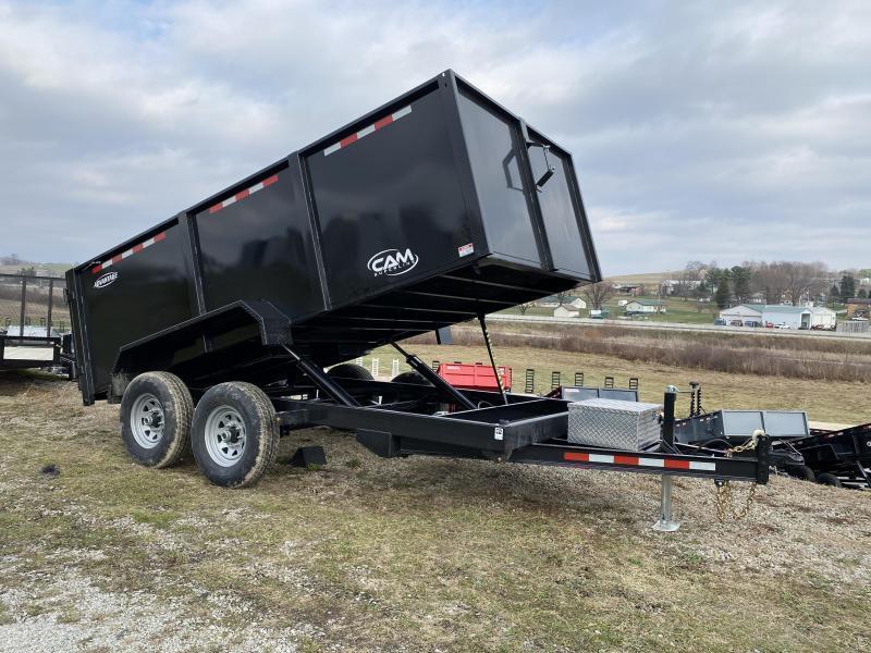 NEW 2022 CAM "Advantage" 6'8" x 14 HD Lo Pro Equipment Dump w/ 44" High Sides NEW 2022 CAM "Advantage" 6'8" x 14 HD Lo Pro Equipment Dump w/ 44" High Sides