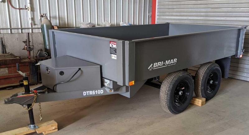 NEW 2021 Bri-Mar 6x10 Deckover Dump Trailer NEW 2021 Bri-Mar 6x10 Deckover Dump Trailer