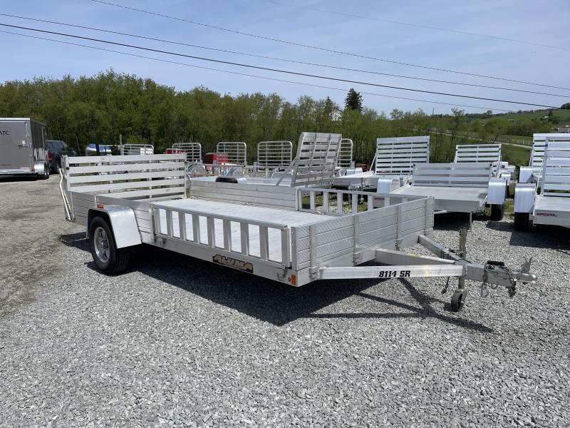 USED 2016 Aluma 6'9 x 14 SR Utility Trailer USED 2016 Aluma 6'9 x 14 SR Utility Trailer