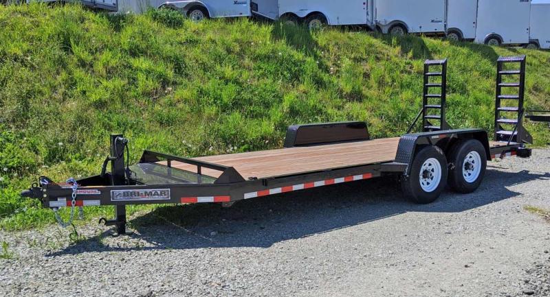 NEW 2021 Bri-Mar 18' HD Lo Pro Equipment Hauler w/ 5' Ladder Ramps NEW 2021 Bri-Mar 18' HD Lo Pro Equipment Hauler w/ 5' Ladder Ramps
