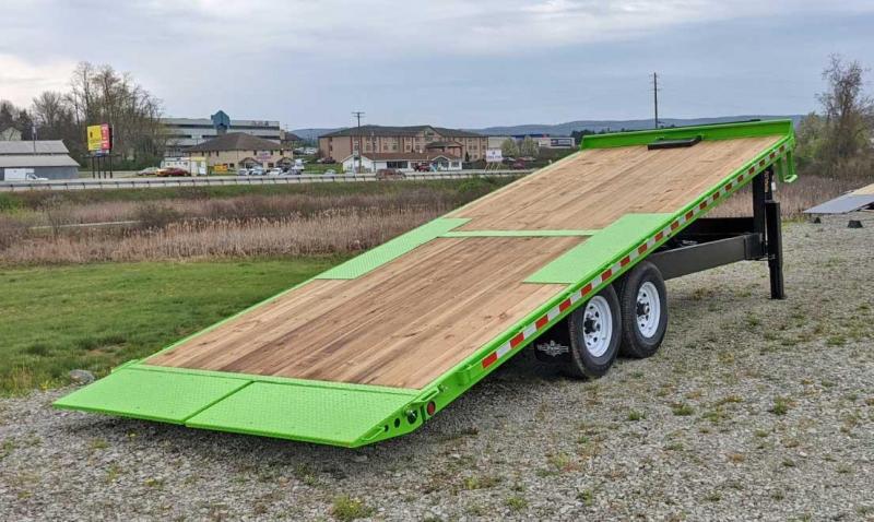 NEW 2021 22' HD Deckover Gooseneck Full POWER Tilt Trailer (7K Axles) NEW 2021 22' HD Deckover Gooseneck Full POWER Tilt Trailer (7K Axles)