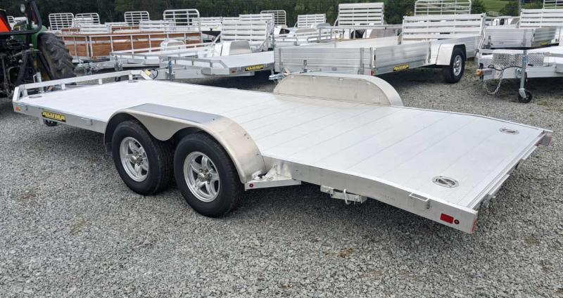 NEW 2023 Aluma 6'10" x 18' Car Hauler Trailer w/ Dove Tail & Underbody Ramps NEW 2023 Aluma 6'10" x 18' Car Hauler Trailer w/ Dove Tail & Underbody Ramps