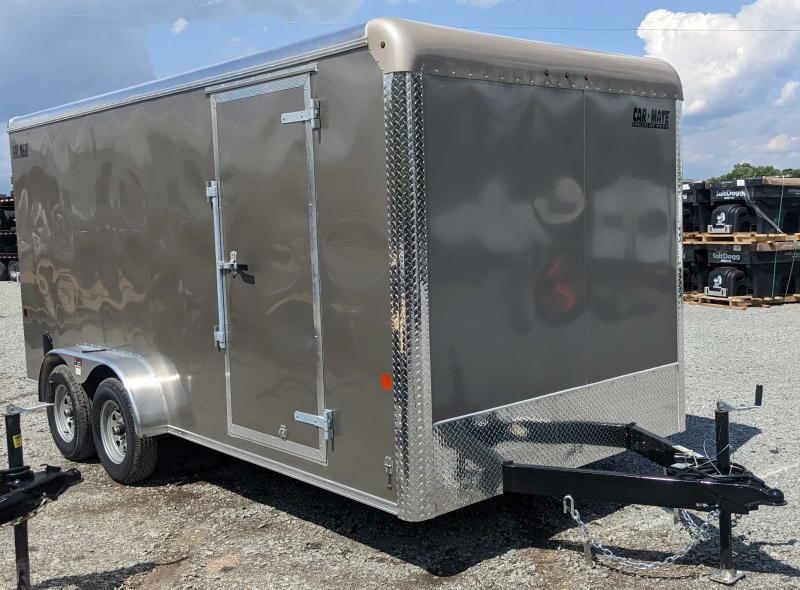NEW 2022 Car Mate 7x16 HD Custom Cargo Trailer w/ Barn Door NEW 2022 Car Mate 7x16 HD Custom Cargo Trailer w/ Barn Door