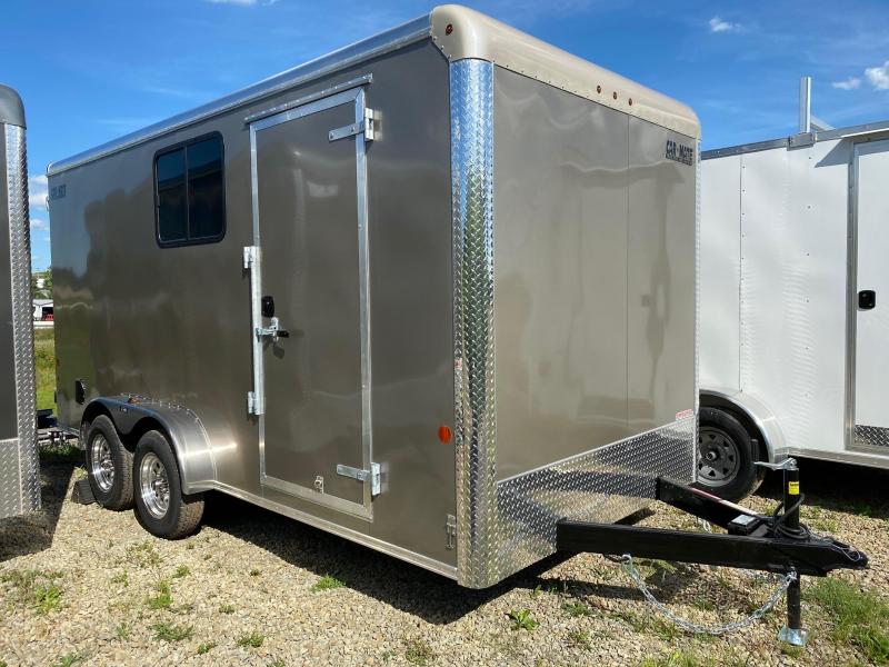NEW 2021 Car Mate 7x16 HD Custom Cargo Trailer w/ Rear Barn Doors 12" Add'l Hght (2) Windows NEW 2021 Car Mate 7x16 HD Custom Cargo Trailer w/ Rear Barn Doors 12" Add'l Hght (2) Windows